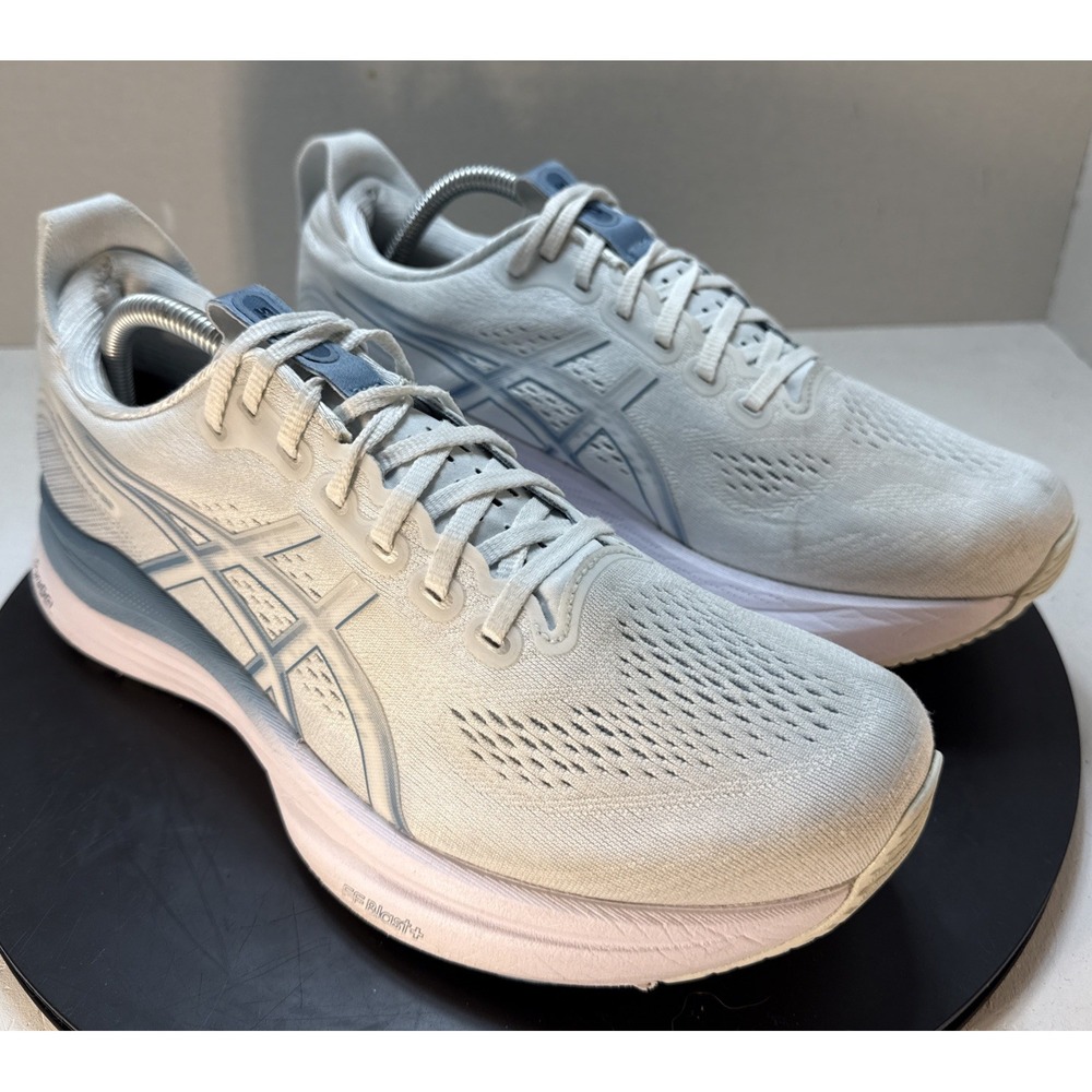 ASICS GEL-KAYANO 32 Arctic Blue Silver Men's Running Shoes SZ 9 FF Blast Walking